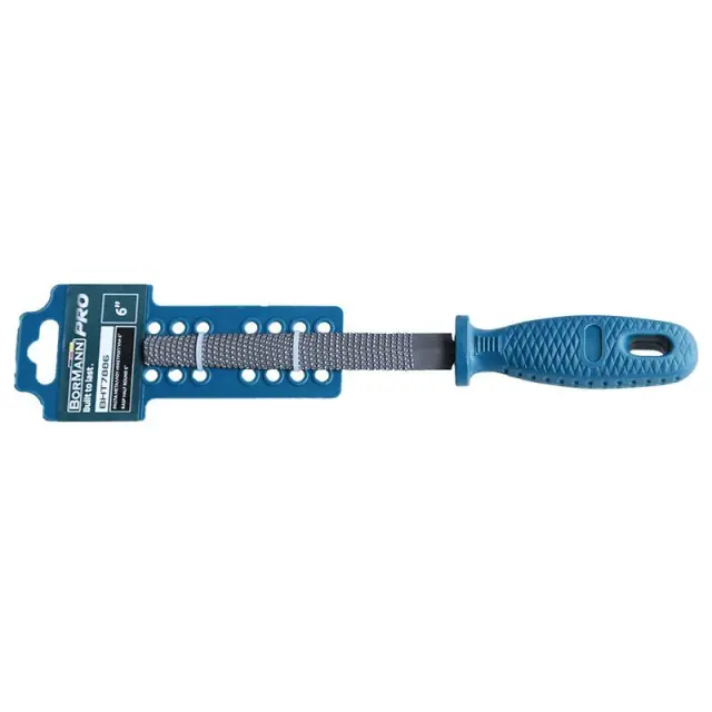 Bormann Pro BHT7886 - Ράσπα μετάλλου ημιστρόγγυλη 6" (056232)
