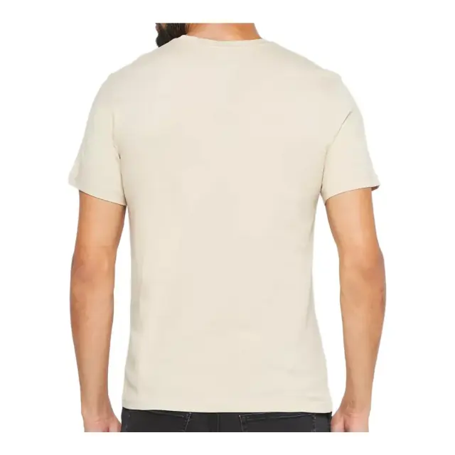 Emporio Armani Ανδρικό T-Shirt Chest Logo Crew, Χρώμα Sabbia 2