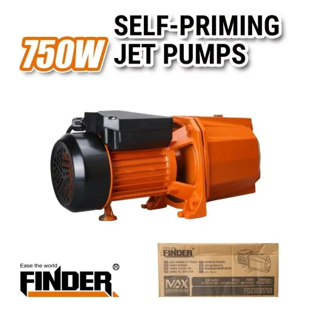 Αντλία επιφανείας νερού - JET100A - 750W - 1HP - Finder - 197421 2