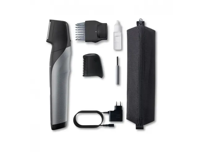 Επαναφορτιζόμενη Ξυριστική Μηχανή Panasonic i-Shaper Body Hair Trimmer ER-GK80-S503 με αυτονομία μπαταρίας 50 λεπτά, 3 εξαρτήματα και 10 ρυθμίσεις κοπής ER-GK80-S503 2