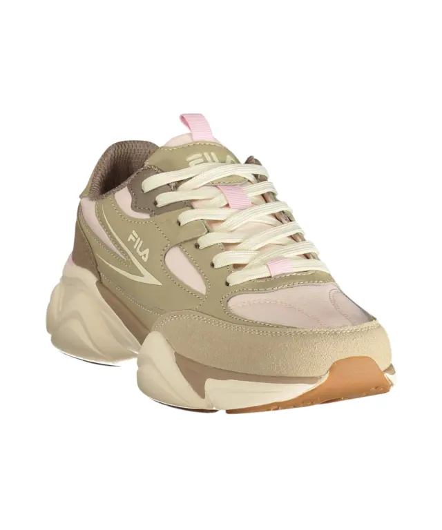 Fila - Γυναικεία Sneakers Recade Teens FFT0157-73241 Μπεζ/Ροζ 2