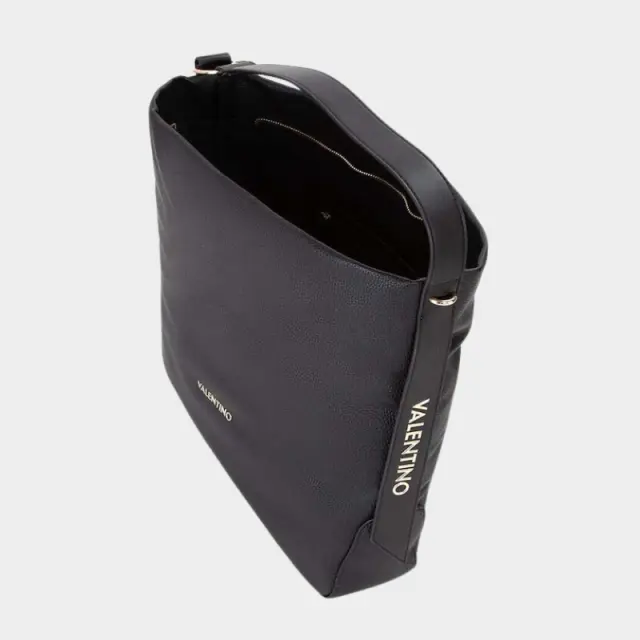 Valentino Bags - Γυναικεία Τσάντα Ώμου Peonies Re VBS8NH07-001 Μαύρο 3