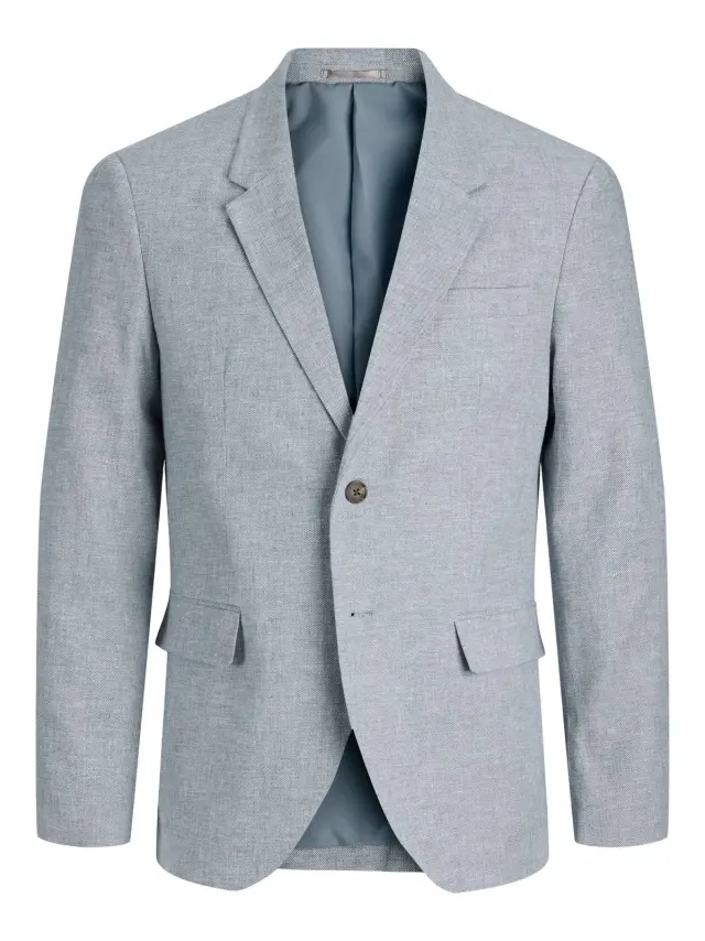 JPRMARTIN SUMMER BLZ LINEN BLEND NO06 SN Faded Denim