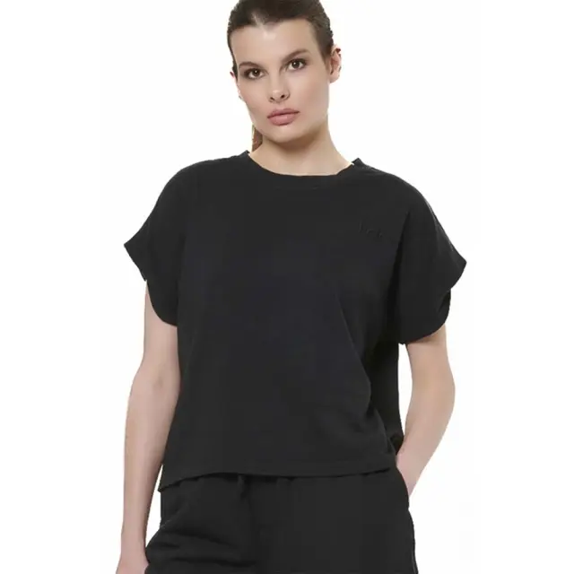 Body Action Women's Natural Dye Slub Sleeveless Top Μαύρο 041518-01 (Body Action)