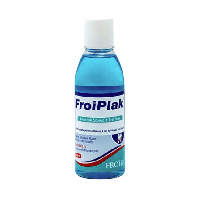 Froika Froiplak Mouthwash Στοματικό Διάλυμα κατά της Μικροβιακής Πλάκας & του Ερεθισμού των Ούλων 250ml 2