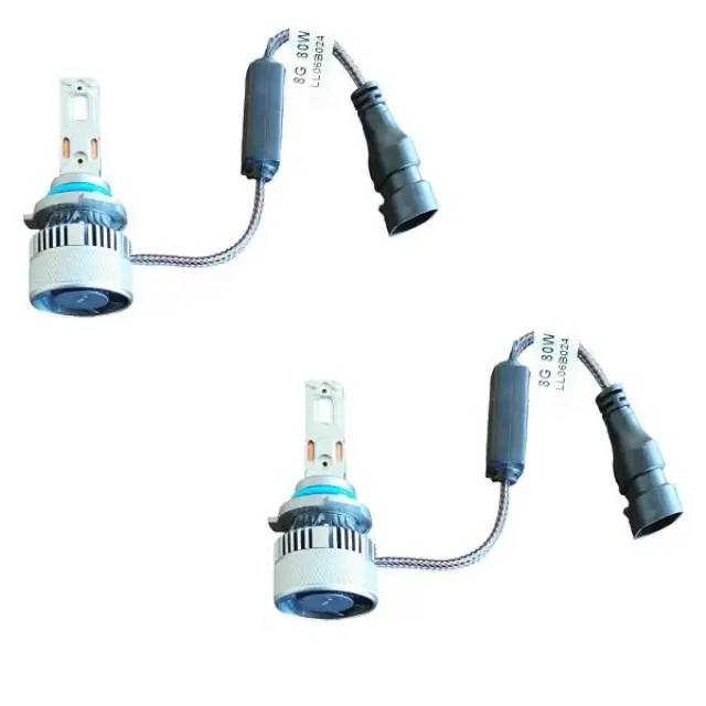 Σετ Λάμπες LED 9005 αυτοκινήτου 2 όψεων 2τμχ 8G 80W 6000K 8000LM HW-0299-9005