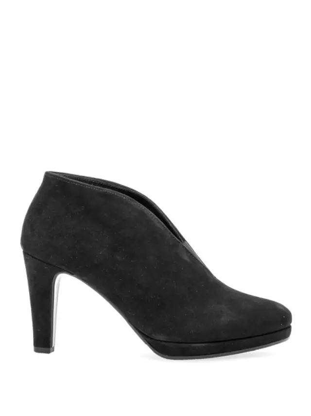 Gabor Μποτάκια Γυναικείο δέρμα Nubuck Μαύρο GAB/35771 17-SCHWARZ 3