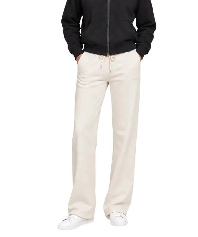 Guess - Γυναικείο Παντελόνι Φόρμας Elsa Wide Leg V6BB20K6366-G1E0 Μπεζ 3