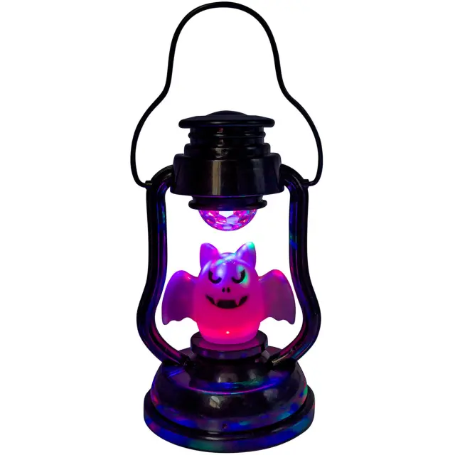 Φαναράκι Νυχτερίδα με Ήχο και Φως - Spooky Bat Lantern with LED light and sound
