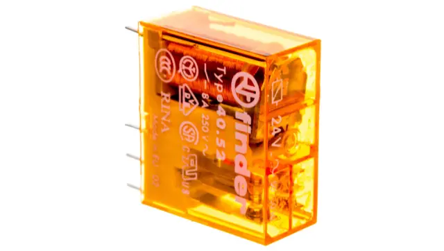 PCB/Plug-in Rel. 5mm.pinning 2CO 8A/24VAC/Agni (40.52.8.024.0000)