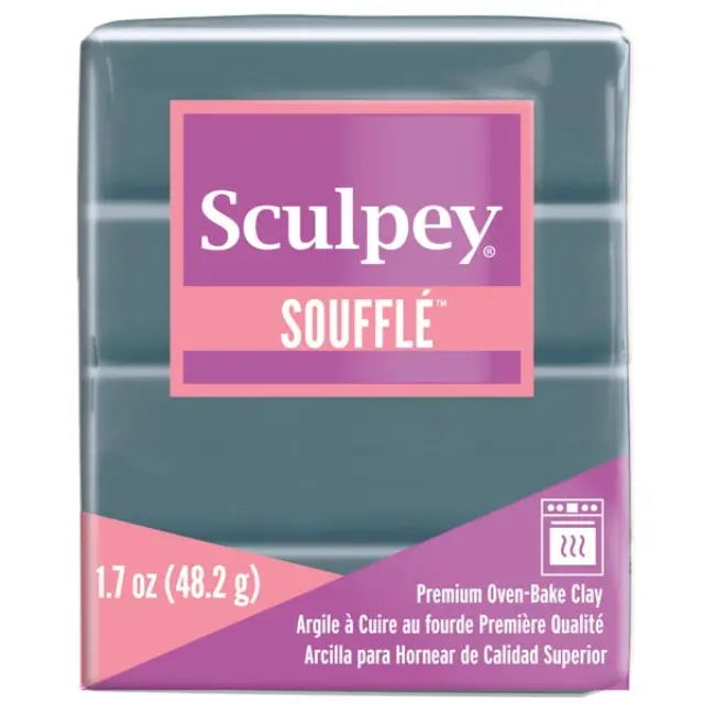 Πηλός Κοσμημάτων Sculpey Souffle - 6003 Bluestone - 48gr
