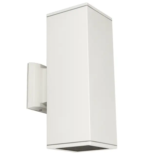 Let 01065/W Φωτιστικό τοίχου Up/down ορθογώνιο 2xE27/Par30 IP54 30cm λευκό Άσπρο