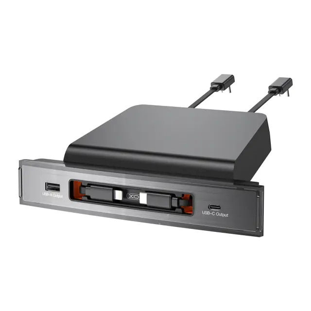 XO NB285 Docking Station με Αναδιπλούμενα Καλώδια 4-in-1 16.005.0353