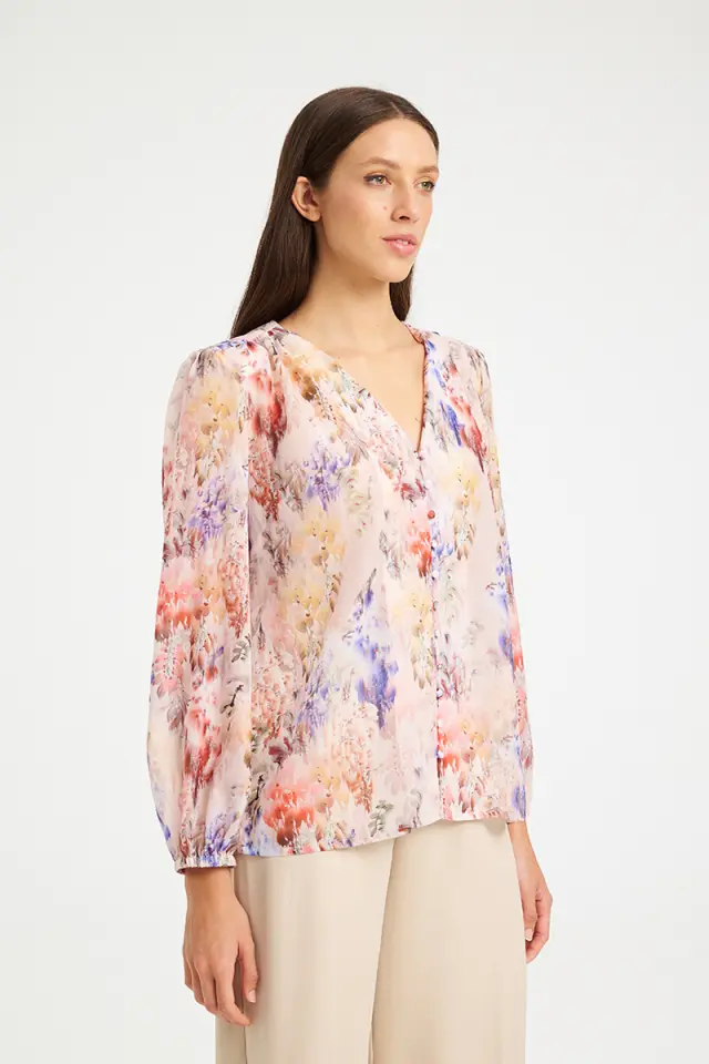 Floral & Αέρινο Πουκάμισο ITHAKI SHIRT - XS 3
