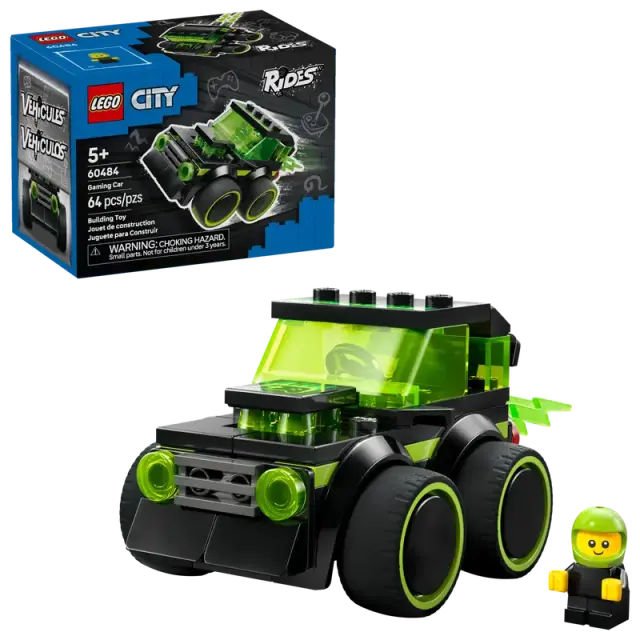 LEGO® City Rides – Gaming Race Car για 5+ Ετών 64τμχ - 60484 2