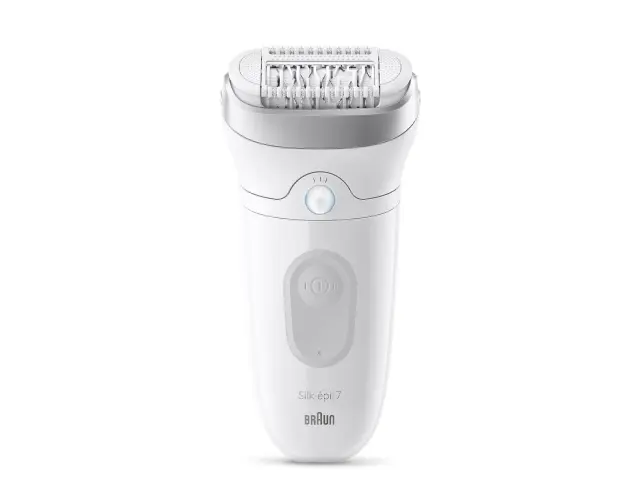 Αποτριχωτική Μηχανή Braun Silk Epil 7 Wet&Dry SE7-000 με 2 ταχύτητες - SilverSE7-000