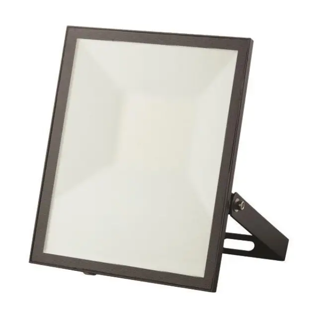 ΠΡΟΒΟΛΕΑΣ LED 50W RGB 100-265V IP66 ΜΑΥΡΟΣ Μαύρο
