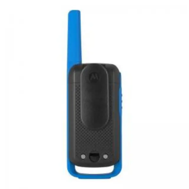 Walkie Talkie Motorola Talkabout T62 & Φορτιστής Μαύρο-Μπλε (2 τεμ.) N67713 3