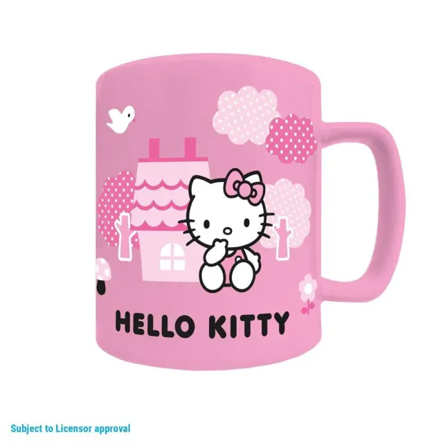 Pyramid HELLO KITTY Κουπα με Αφαιρουμενο Χνουδι Fuzzy Mug 440ml 2
