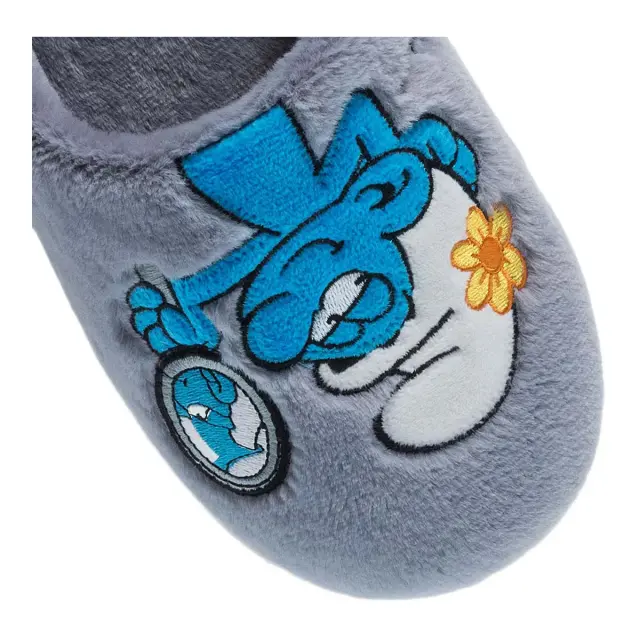 Parex Γυναικείες Παντόφλες Smurf, Χρώμα Γκρι 3