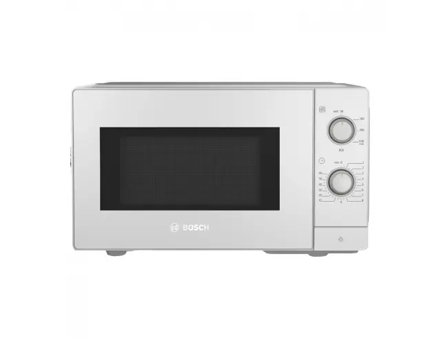 Φούρνος Μικροκυμάτων Bosch Series 2 FFL020MW0 με λειτουργία υδρόλυσης, χωρητικότητα 20L και ισχύ μικροκυμάτων 800W - White FFL020MW0 3