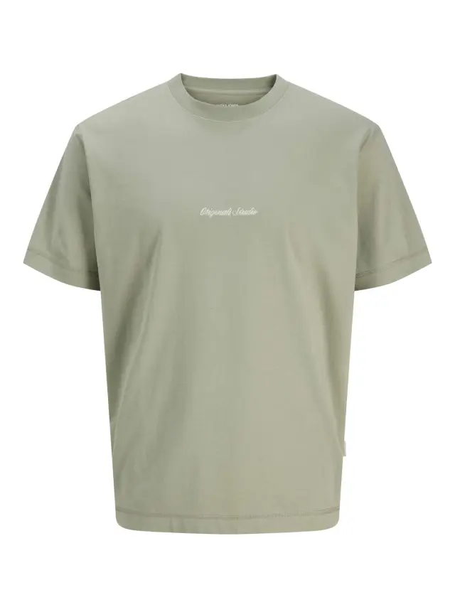 JORNORREBRO EMB TEE SS CREW NECK NOOS Seagrass