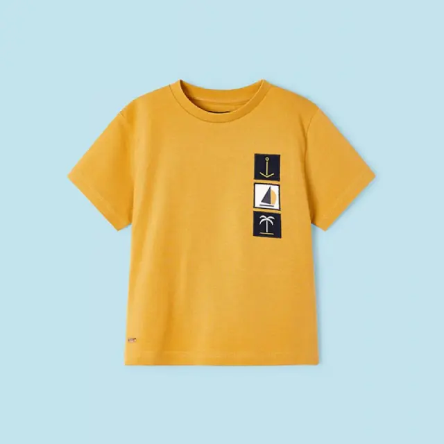 Baby 6 μηνών έως 4 ετών Μπλούζα πικέ Better Cotton ώχρα