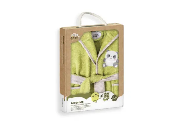 Interbaby Μπουρνούζι Με Μανίκια 6-8E Pistachio 00515C-T6-8-35