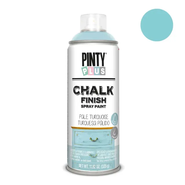 Pinty Plus Chalk Finish Paint Spray Σπρέι κιμωλίας 400 ml Pale Turquoise / CK796