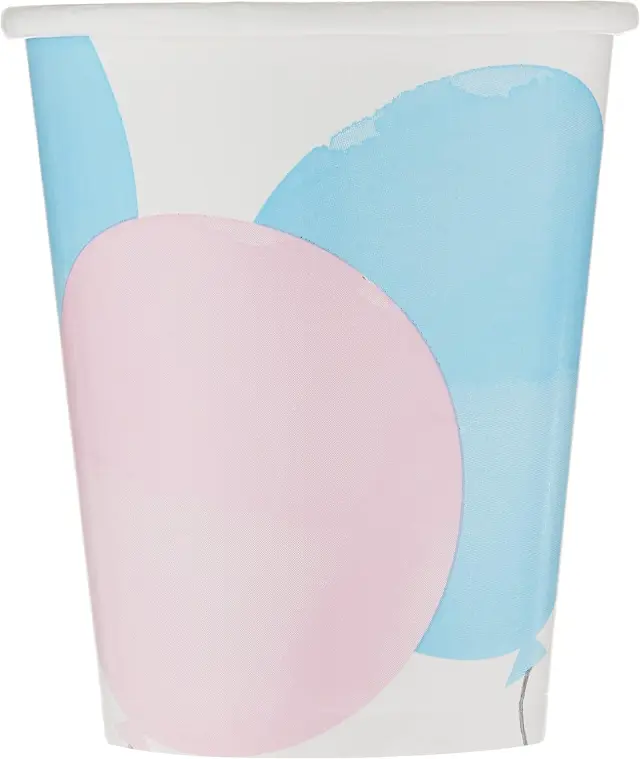 Ποτήρια Χάρτινα 266 ml. Gender Reveal Party / 8 τεμ
