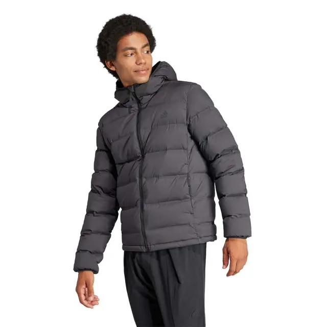 adidas Sportswear Men's Helionic Stretch Hoodie Jacket Μαύρο IK3174 (adidas Sportswear)