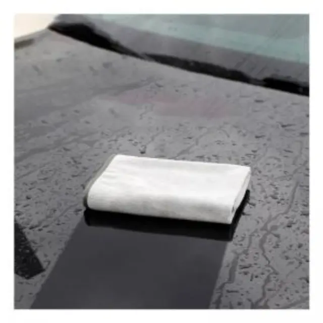 Baseus - Car Drying Towel (CRXCMJ-0G) - High-Quality Microfiber for Detailing, No Fiber/Color Loss, Universal, 40x40cm - Grey 3