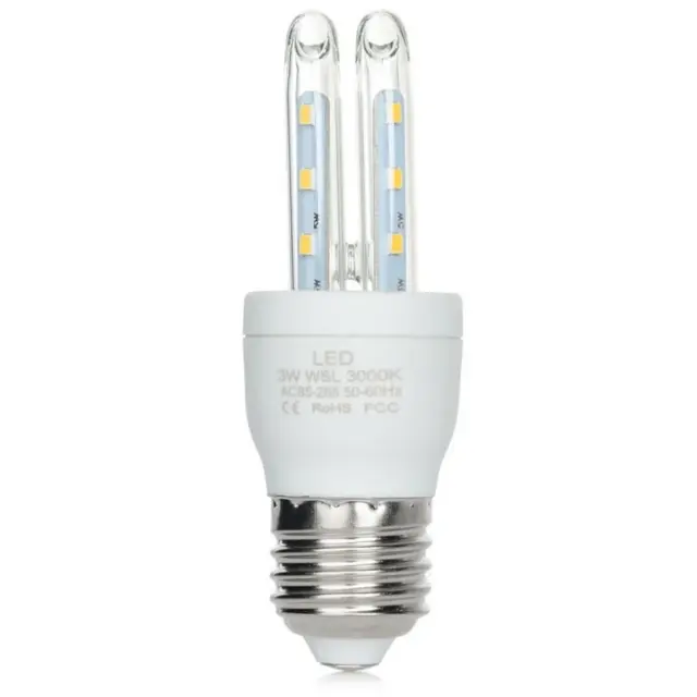 Λάμπα Οικονομίας LED E27 3W Θερμό