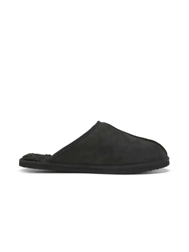 JFWDUDELY MICROFIBER SLIPPER ANTHR SN PB Anthracite 2