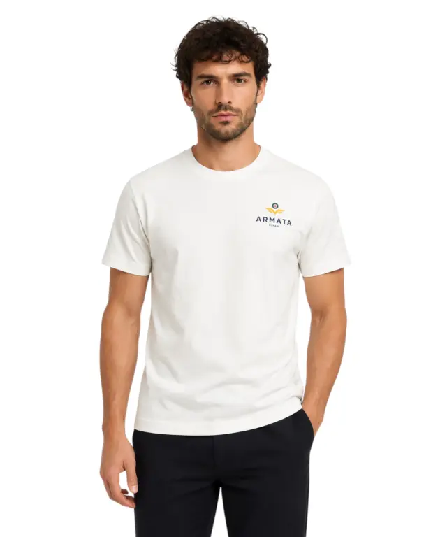 Armata Di Mare - Ανδρικό Κοντομάνικο T-Shirt 5351122-376 Λευκό 3