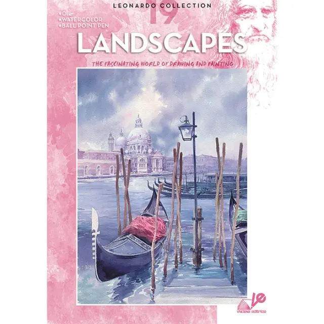Βιβλίο Ζωγραφικής Leonardo No19 - Landscapes