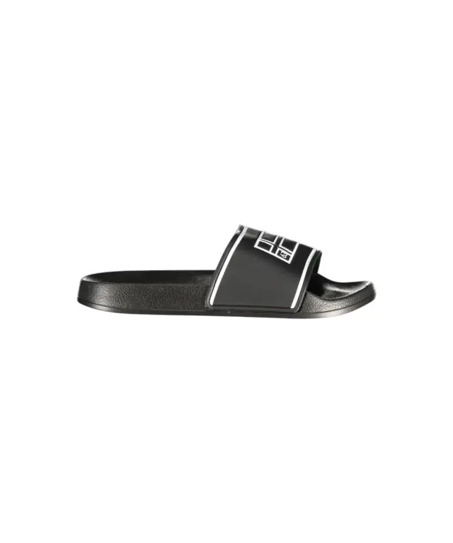 Norway Nautical School - Ανδρικές Παντόφλες Slipper 861014-BLACK Μαύρο