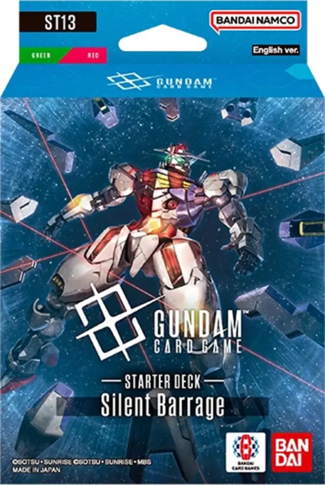 Gundam Card Game Starter Deck ST13 Silent Barrage - EN