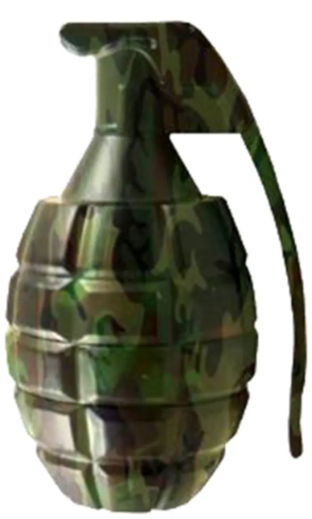 Grinder Τρίφτης Grenade Χειροβομβίδα 45mm - 3 Parts