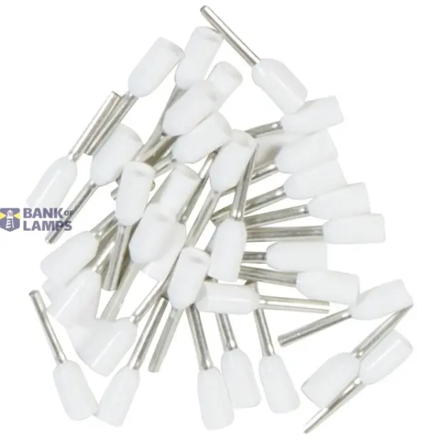 Ferrules Starfix - simples individuals - cross section 0.5 mm² - white