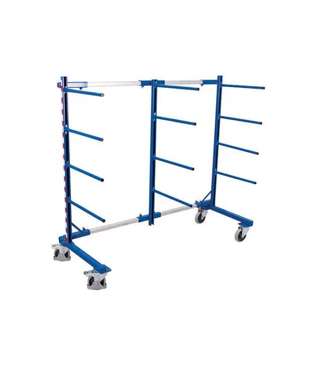 Variofit sw-310.006 Τρόλεϊ Επιμηκών Αντικειμένων με Βραχίονες για Φορτίο Βάρους ως 400kg