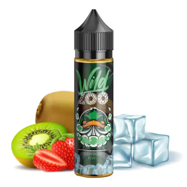 Strawberry Kiwi 20ml (60ml) - Wild Zoo Flavorshots