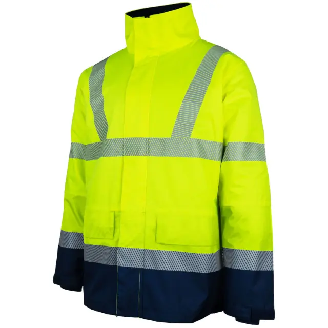 Αδιάβροχο Ανακλαστικό Μπουφάν Lacuna Atria yellow/navy - 2XL