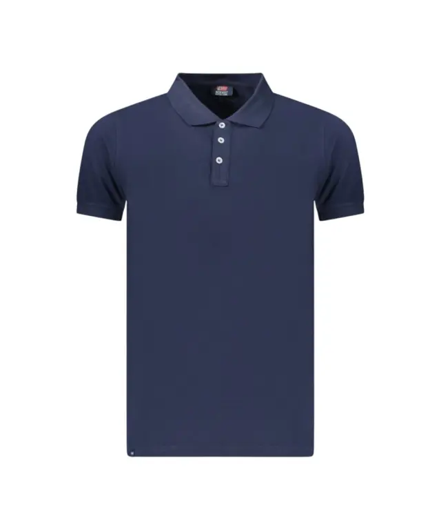 Norway Nautical School - Ανδρική Κοντομάνικη Μπλούζα Polo 858867-NAVY Μπλε Ναυτικό 3