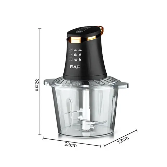 Raf Πολυκόπτης Multi 800W με Δοχείο 3lt R.7041 - Food Processor 97011 3