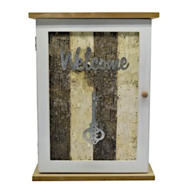 Κλειδοθήκη Welcome Ξύλο 6.5x22x29.5cm 2