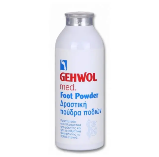 Gehwol Med Foot Powder Αποσμητικό σε Πούδρα για Μύκητες Ποδιών 100gr 2