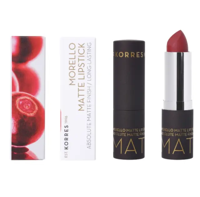 ΚΟΡΡΕΣ Morello Lipstick Matte 59 Burgundy Red - Κόκκινο της Βουργουνδίας 3,5g