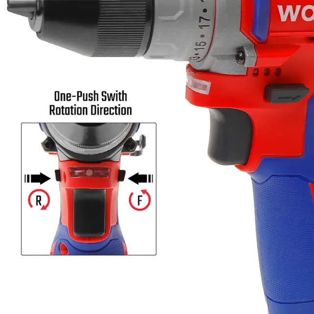 WORKPRO ΕΠΑΝΑΦΟΡΤΙΖΟΜΕΝΟ ΔΡΑΠΑΝΟΚΑΤΣΑΒΙΔΟ 12V-Li BL 42Nm. (2×2,0AH) WP460201 (PROFI) 3