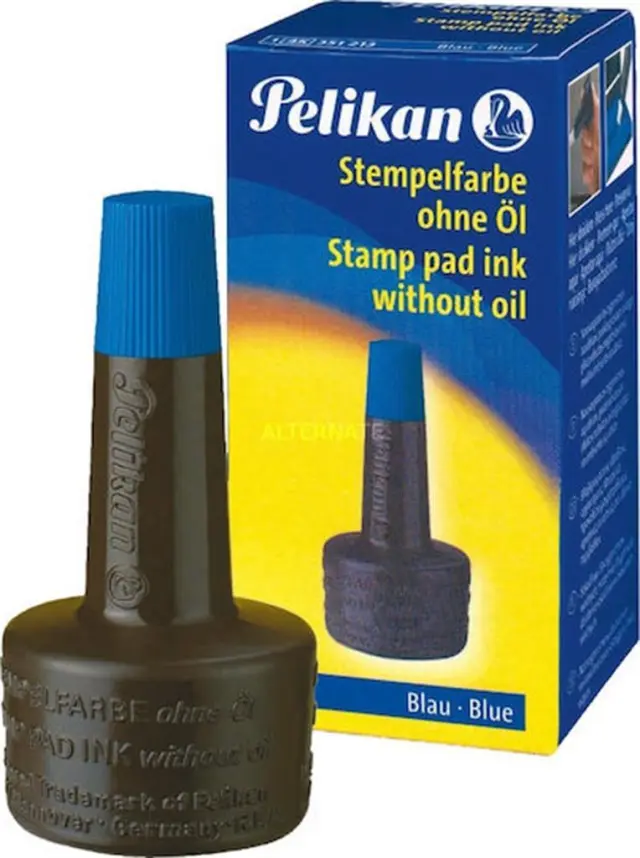 Pelikan Υγρό Μελάνι Σφραγίδων Μπλε 28ml / 351213 (Pelikan)